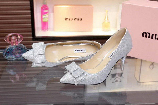 MIUMIU Shallow mouth stiletto heel Shoes Women--003